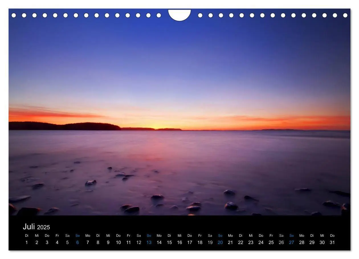 Bild: 9783435798094 | Sonnenuntergänge (Wandkalender 2025 DIN A4 quer), CALVENDO...