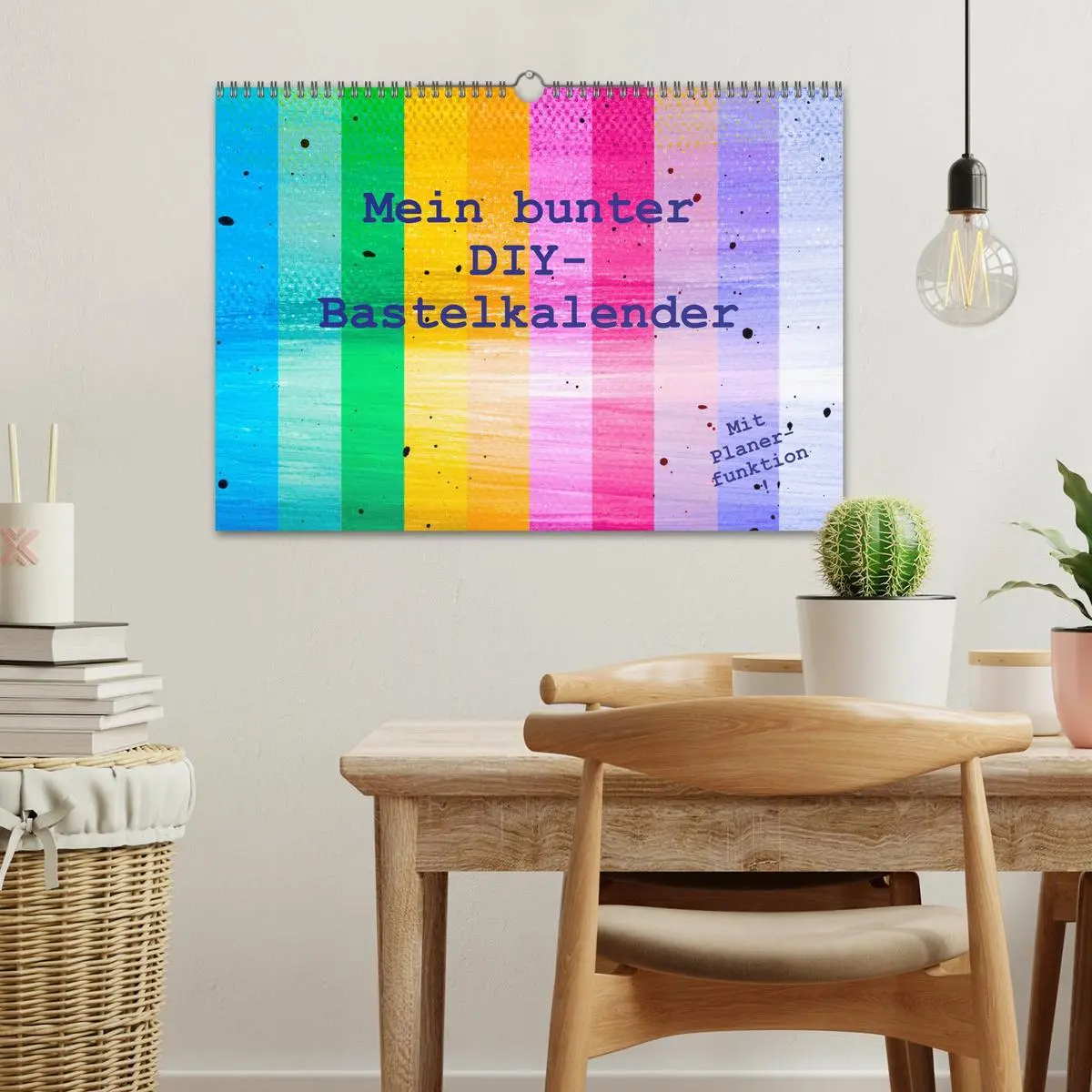 Bild: 9783457718094 | Mein bunter DIY-Bastelkalender (Wandkalender 2026 DIN A3 quer),...
