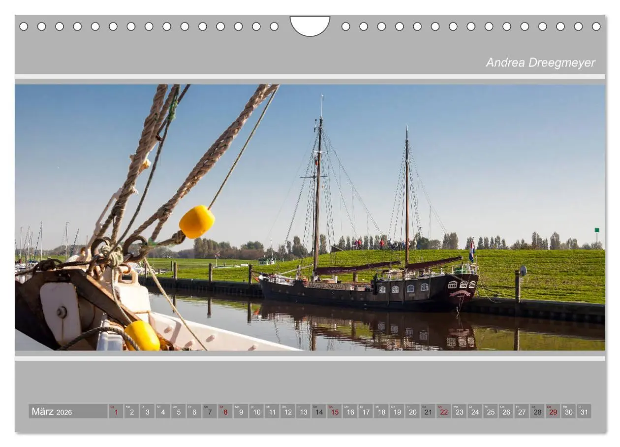 Bild: 9783457888094 | Greetsiel-Panorama (Wandkalender 2026 DIN A4 quer), CALVENDO...
