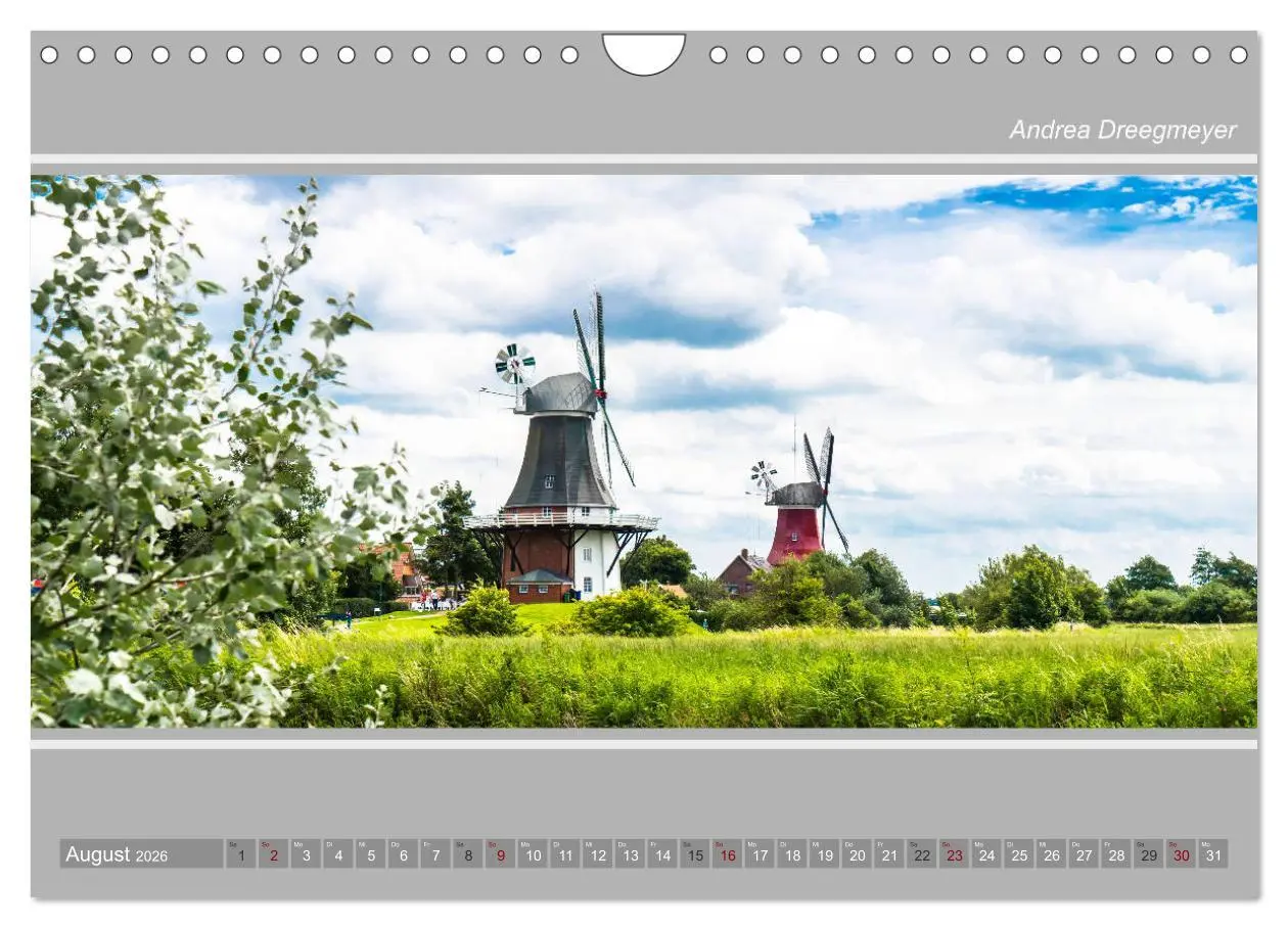 Bild: 9783457888094 | Greetsiel-Panorama (Wandkalender 2026 DIN A4 quer), CALVENDO...