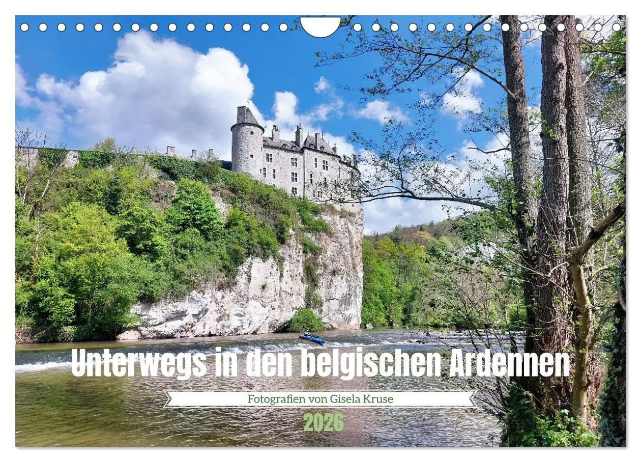 Cover: 9783516598094 | Unterwegs in den belgischen Ardennen (Wandkalender 2026 DIN A4...