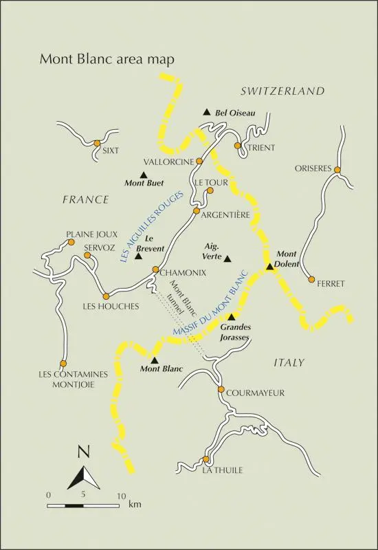 Bild: 9781852848194 | Walking Mont Blanc Walks | 50 Day Walks and 4 Multi-Day Treks | Sharp