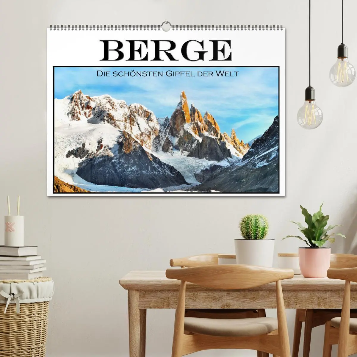 Bild: 9783457498194 | Berge - Die schönsten Gipfel der Welt (Wandkalender 2026 DIN A2...