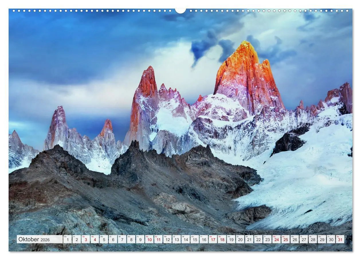 Bild: 9783457498194 | Berge - Die schönsten Gipfel der Welt (Wandkalender 2026 DIN A2...