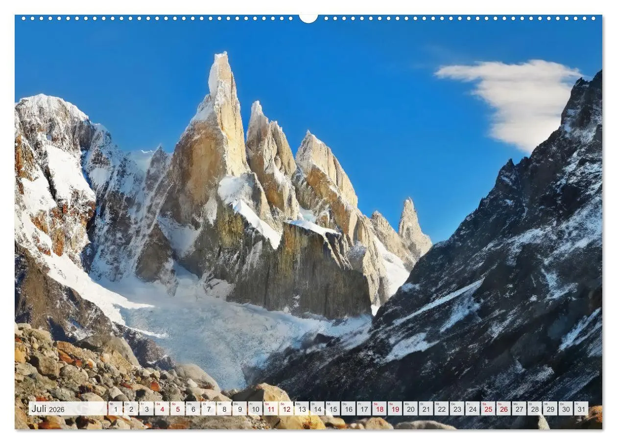 Bild: 9783457498194 | Berge - Die schönsten Gipfel der Welt (Wandkalender 2026 DIN A2...