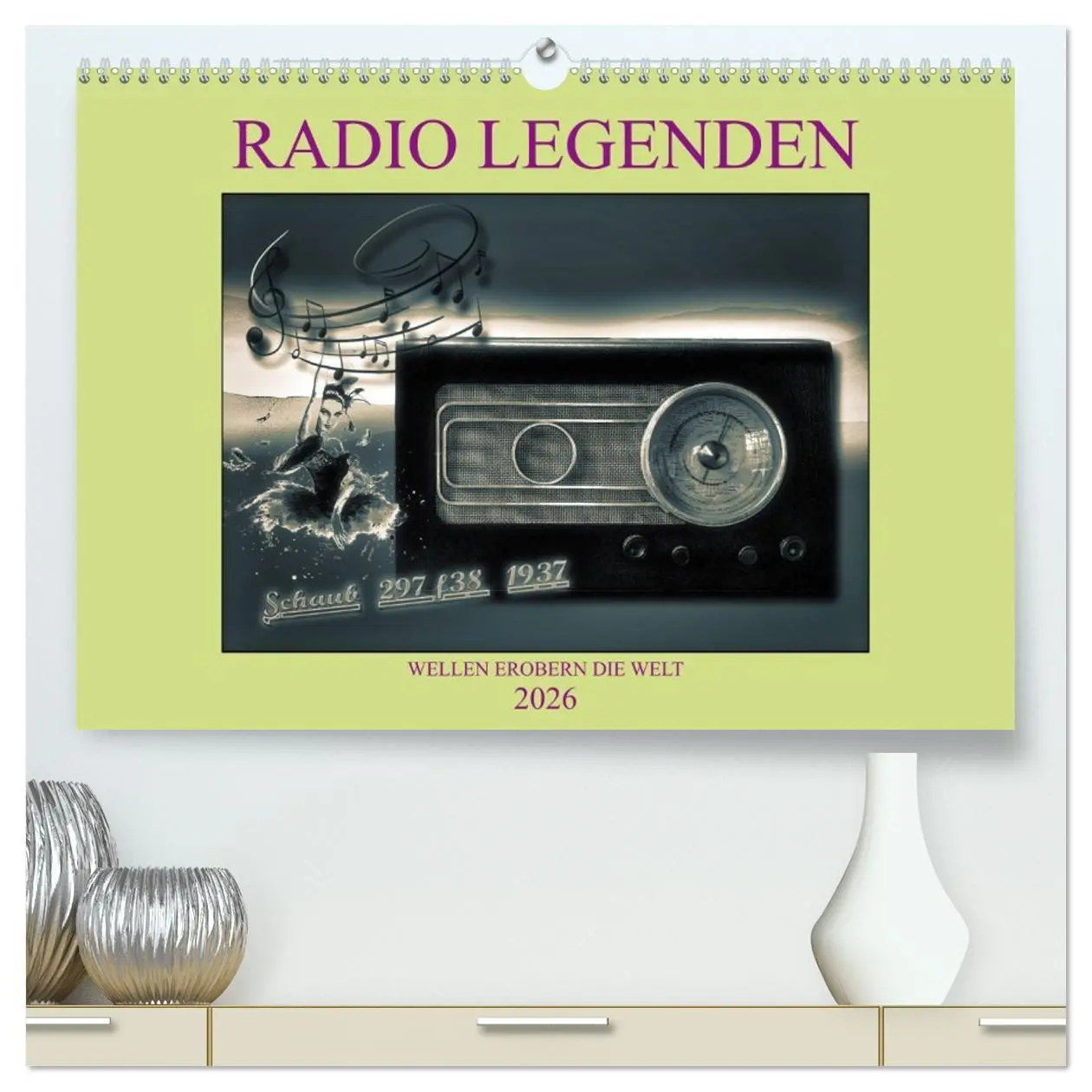 Cover: 9783457708194 | RADIO LEGENDEN (hochwertiger Premium Wandkalender 2026 DIN A2...