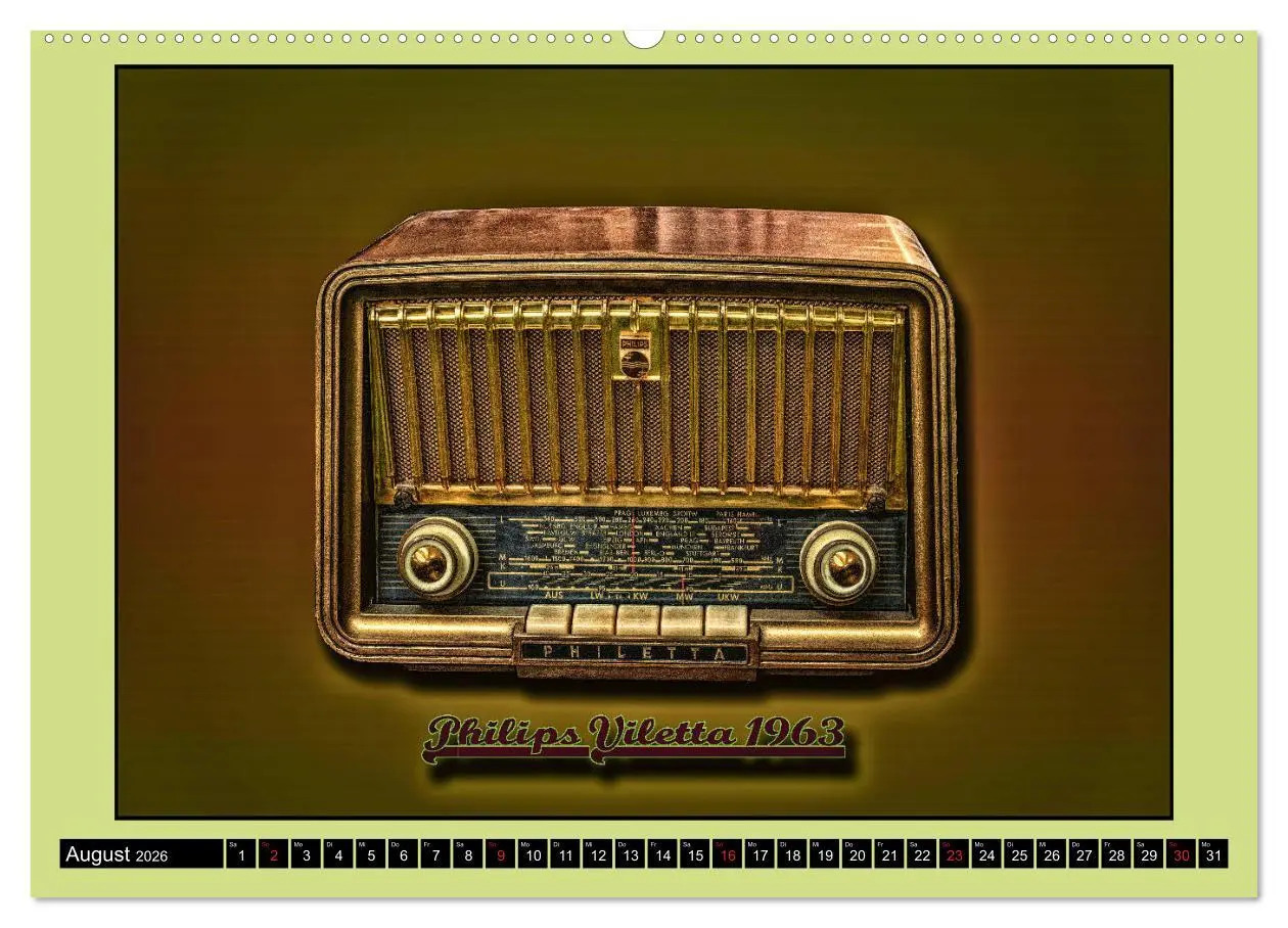 Bild: 9783457708194 | RADIO LEGENDEN (hochwertiger Premium Wandkalender 2026 DIN A2...
