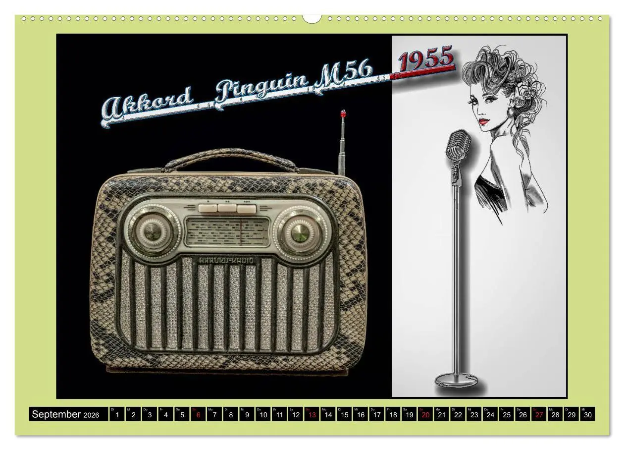 Bild: 9783457708194 | RADIO LEGENDEN (hochwertiger Premium Wandkalender 2026 DIN A2...