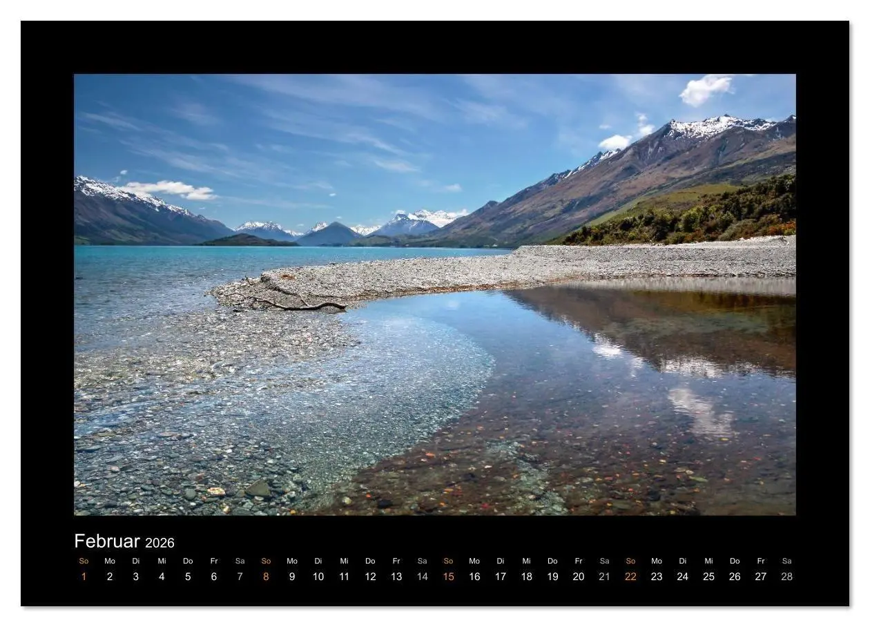Bild: 9783516108194 | Neuseeland - Wunderwelt der Natur (Wandkalender 2026 DIN A3 quer),...