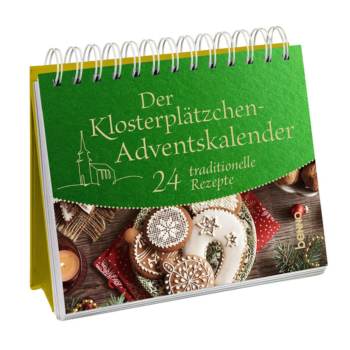 Cover: 9783746268194 | Der Klosterplätzchen-Adventskalender | 24 traditionelle Rezepte | Buch