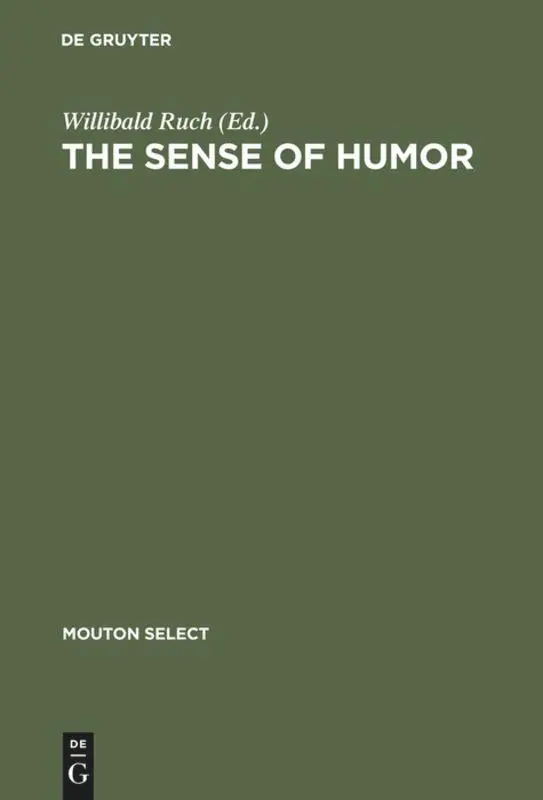 Cover: 9783110198294 | The Sense of Humor | Explorations of a Personality Characteristic | X