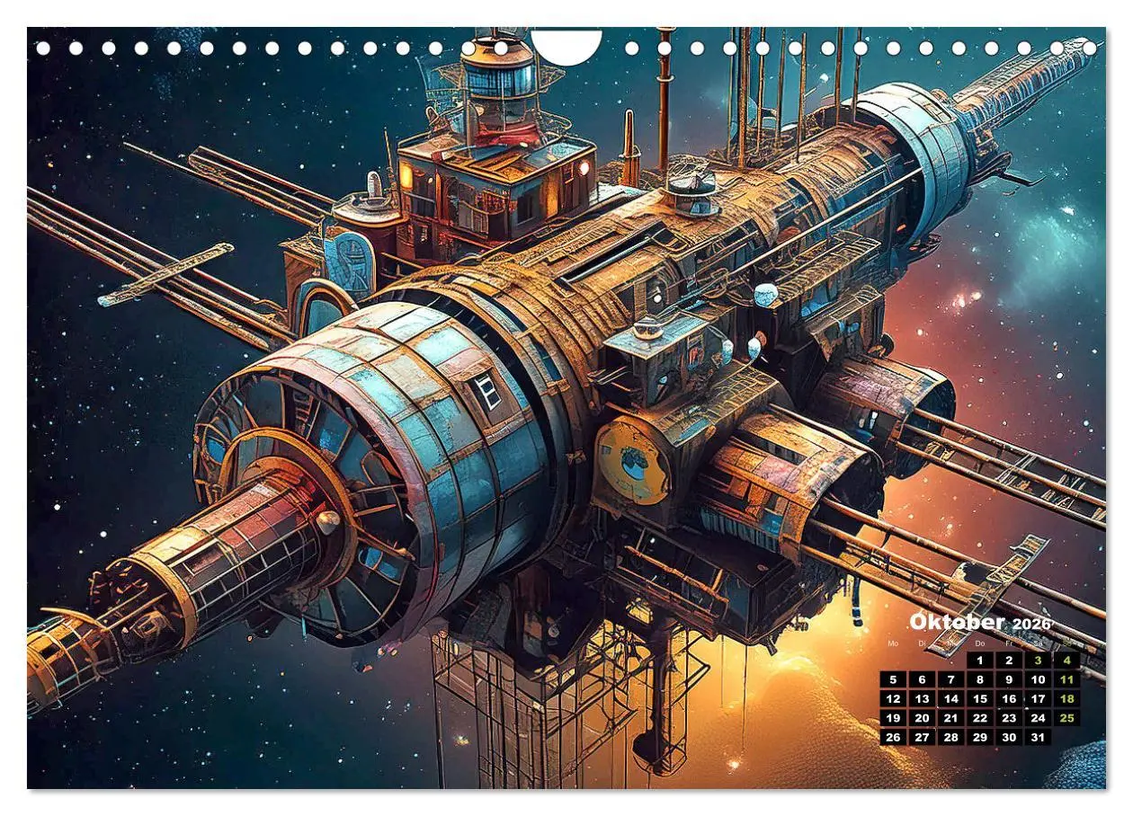 Bild: 9783457318294 | Lost Places im Orbit (Wandkalender 2026 DIN A4 quer), CALVENDO...