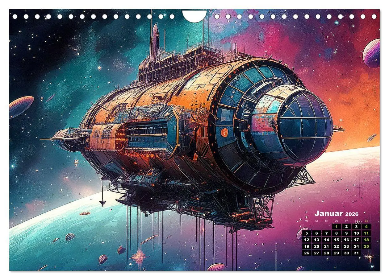 Bild: 9783457318294 | Lost Places im Orbit (Wandkalender 2026 DIN A4 quer), CALVENDO...