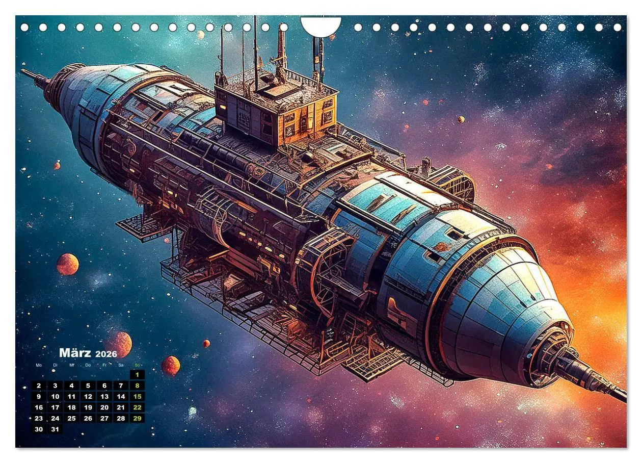 Bild: 9783457318294 | Lost Places im Orbit (Wandkalender 2026 DIN A4 quer), CALVENDO...