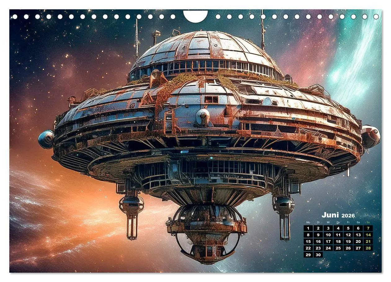 Bild: 9783457318294 | Lost Places im Orbit (Wandkalender 2026 DIN A4 quer), CALVENDO...
