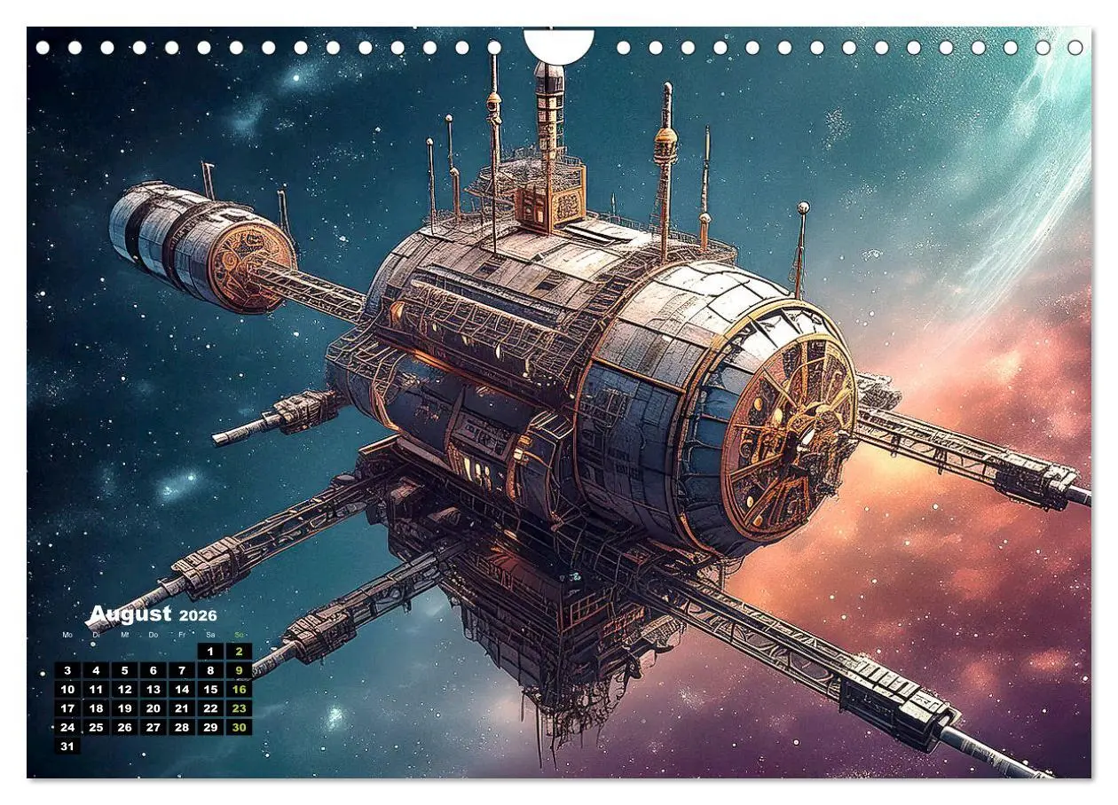 Bild: 9783457318294 | Lost Places im Orbit (Wandkalender 2026 DIN A4 quer), CALVENDO...