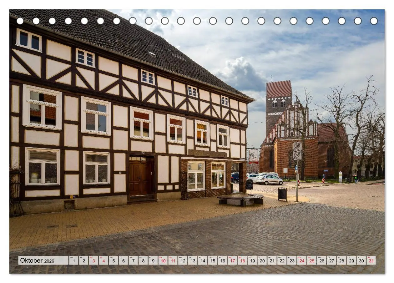 Bild: 9783457798294 | Parchim Impressionen (Tischkalender 2026 DIN A5 quer), CALVENDO...