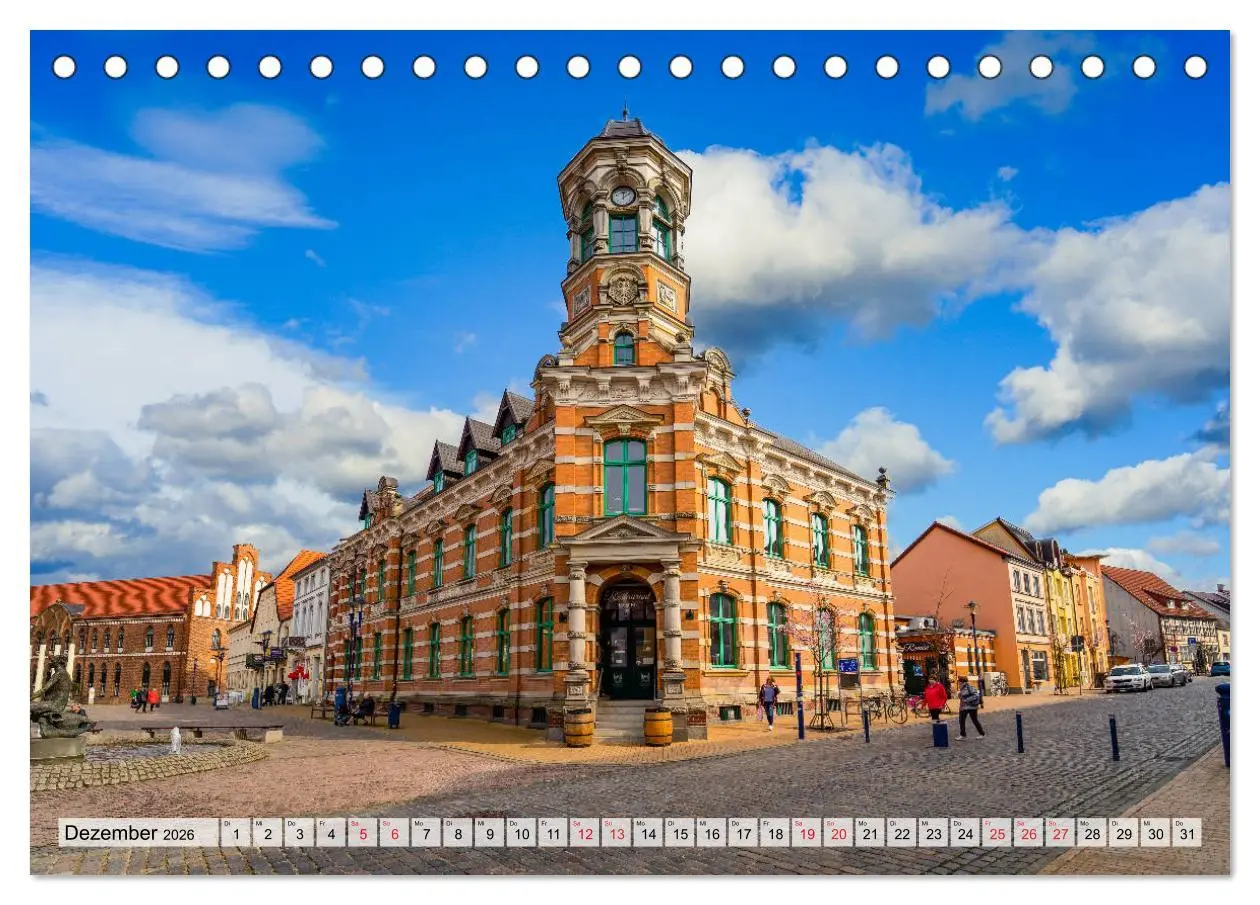 Bild: 9783457798294 | Parchim Impressionen (Tischkalender 2026 DIN A5 quer), CALVENDO...