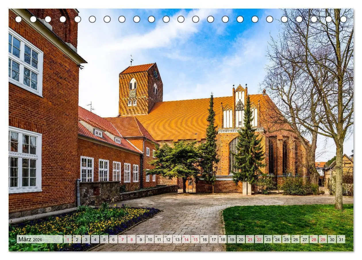 Bild: 9783457798294 | Parchim Impressionen (Tischkalender 2026 DIN A5 quer), CALVENDO...