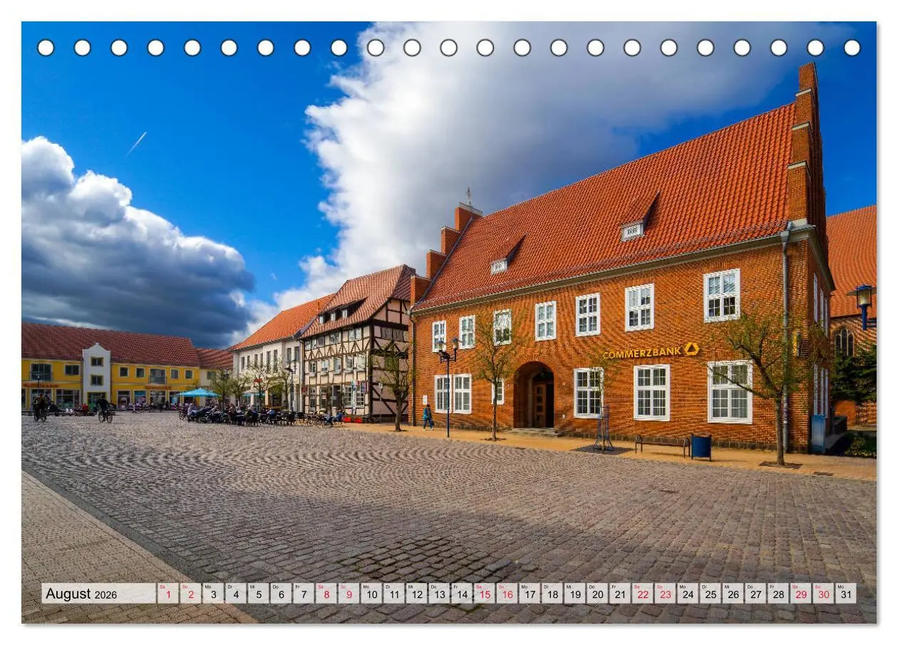 Bild: 9783457798294 | Parchim Impressionen (Tischkalender 2026 DIN A5 quer), CALVENDO...