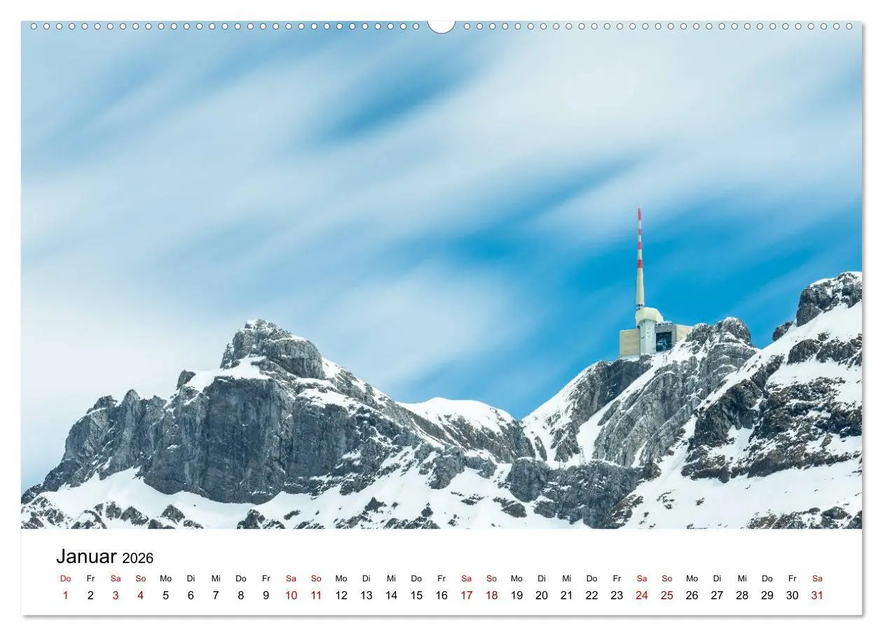Bild: 9783457938294 | Faszination Säntis (Wandkalender 2026 DIN A2 quer), CALVENDO...