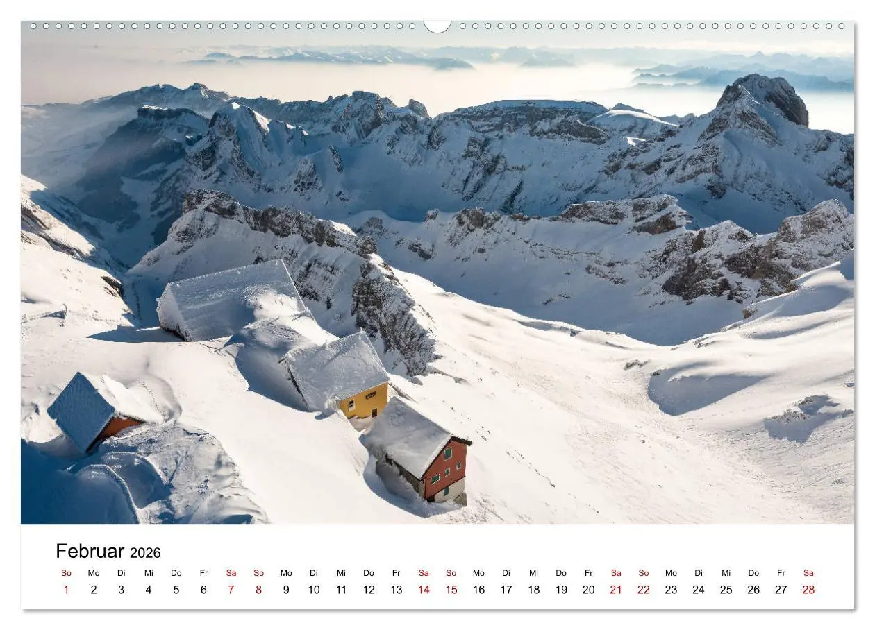 Bild: 9783457938294 | Faszination Säntis (Wandkalender 2026 DIN A2 quer), CALVENDO...