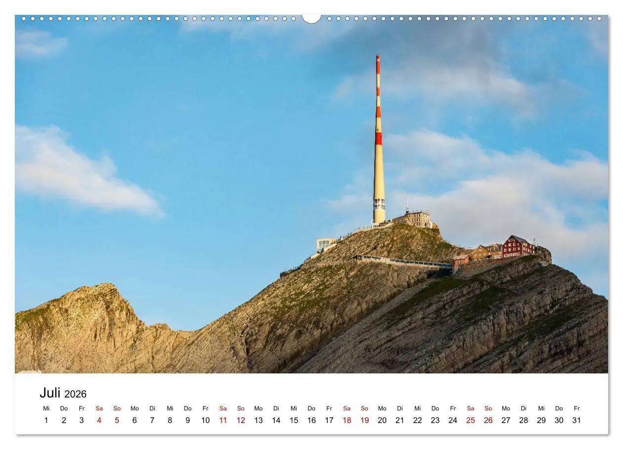 Bild: 9783457938294 | Faszination Säntis (Wandkalender 2026 DIN A2 quer), CALVENDO...