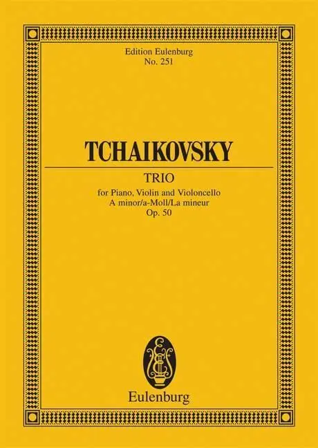 Cover: 9783795768294 | Trio La M. Op. 50 | op. 50. CW 93. Klaviertrio | Tschaikowsky | Buch