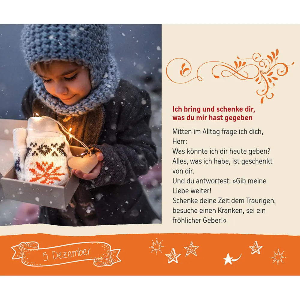 Bild: 9783842978294 | Ich sehe dich mit Freuden an | Adventskalender | Ruth Heil | Kalender