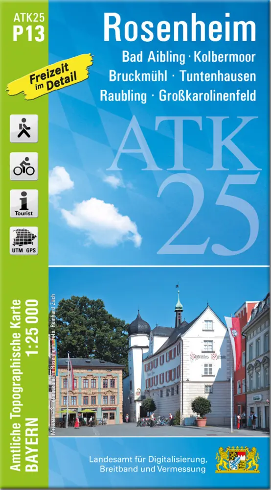 Cover: 9783899338294 | Rosenheim | Digitalisierung | (Land-)Karte | Gefalzt | Deutsch | 2020