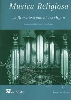 Cover: 9789043108294 | Musica Religiosa | for Brassinstrument and Organ | Jacob de Haan