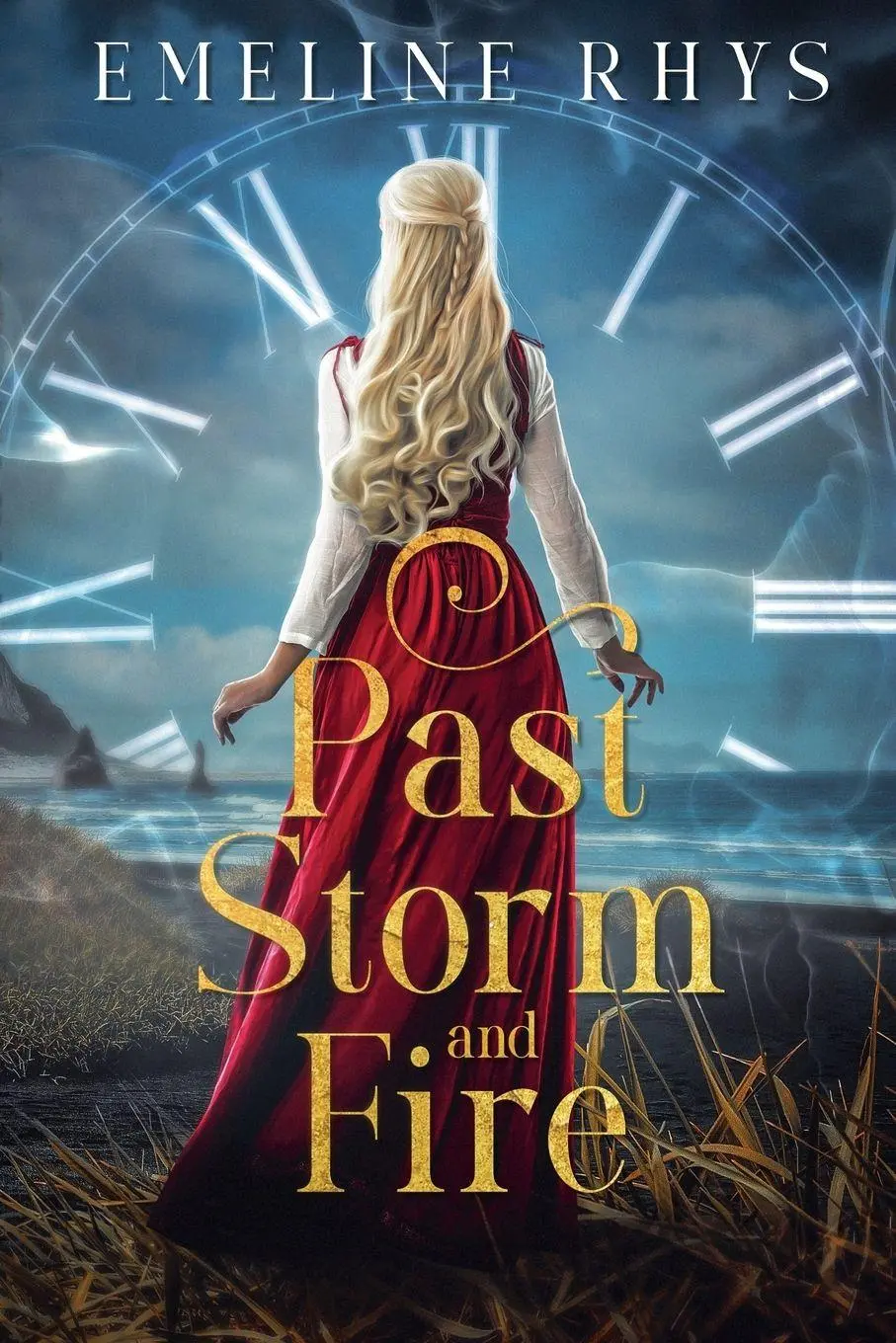 Cover: 9798201388294 | Past Storm and Fire | A Viking Timeslip Romance | Emeline Rhys | Buch