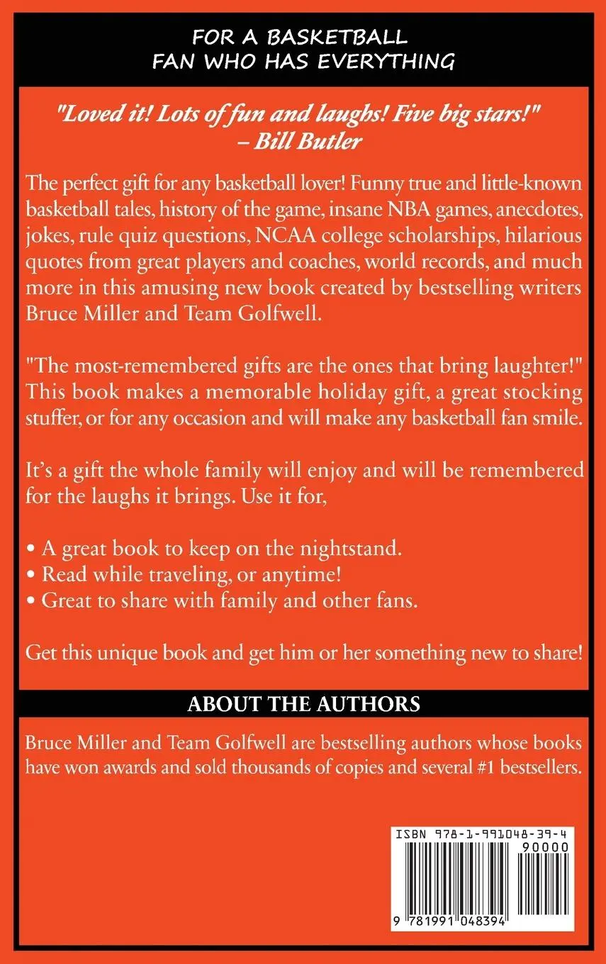 Rückseite: 9781991048394 | For the Basketball Player Who Has Everything | A Funny Basketball Book