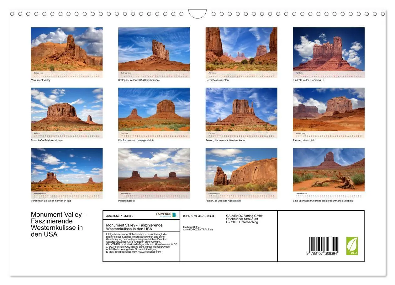 Bild: 9783457308394 | Monument Valley - Faszinierende Westernkulisse in den USA...