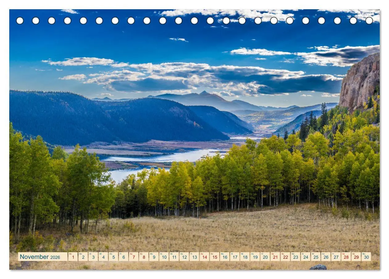 Bild: 9783457478394 | Wyoming, South Dakota Colorado (Tischkalender 2026 DIN A5 quer),...