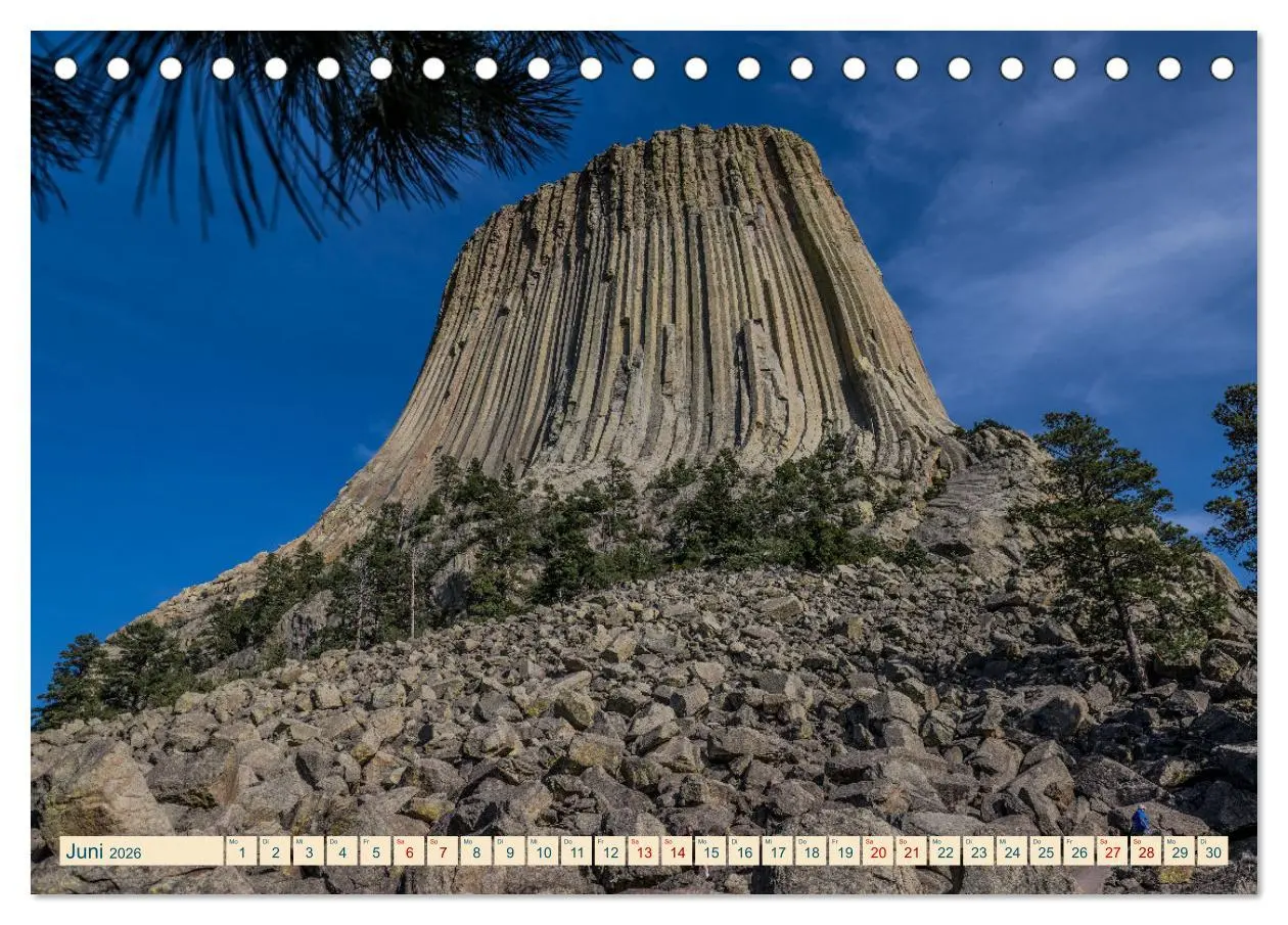 Bild: 9783457478394 | Wyoming, South Dakota Colorado (Tischkalender 2026 DIN A5 quer),...