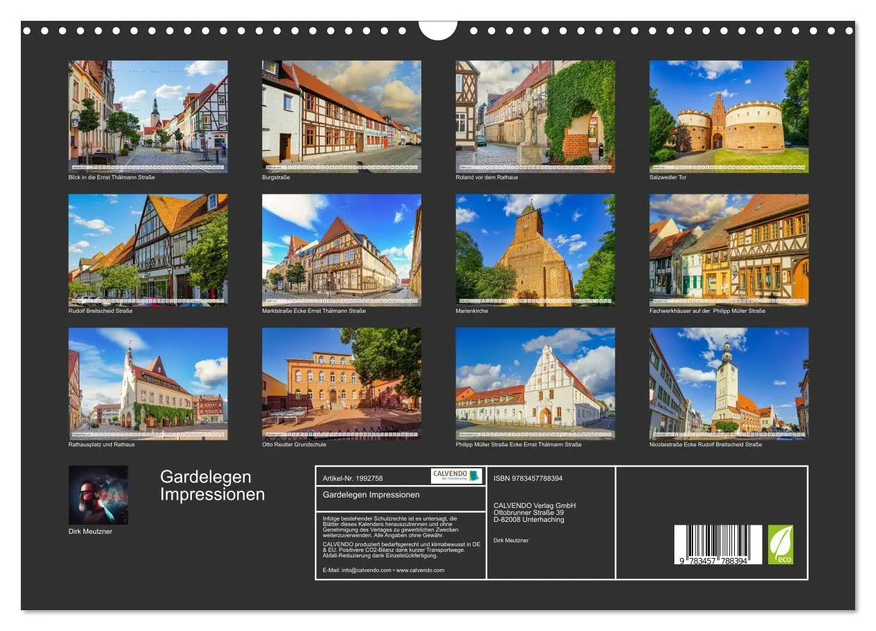 Bild: 9783457788394 | Gardelegen Impressionen (Wandkalender 2026 DIN A3 quer), CALVENDO...