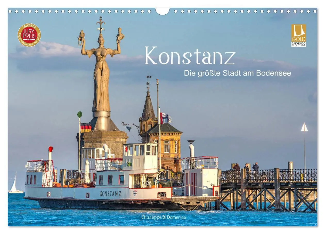 Cover: 9783457858394 | Konstanz - die größte Stadt am Bodensee (Wandkalender 2026 DIN A3...