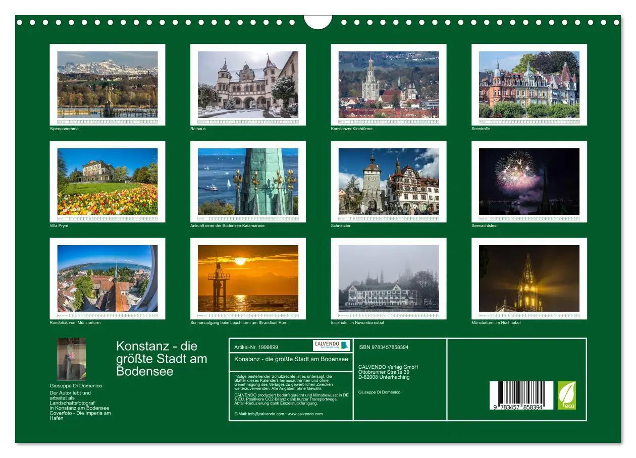 Bild: 9783457858394 | Konstanz - die größte Stadt am Bodensee (Wandkalender 2026 DIN A3...