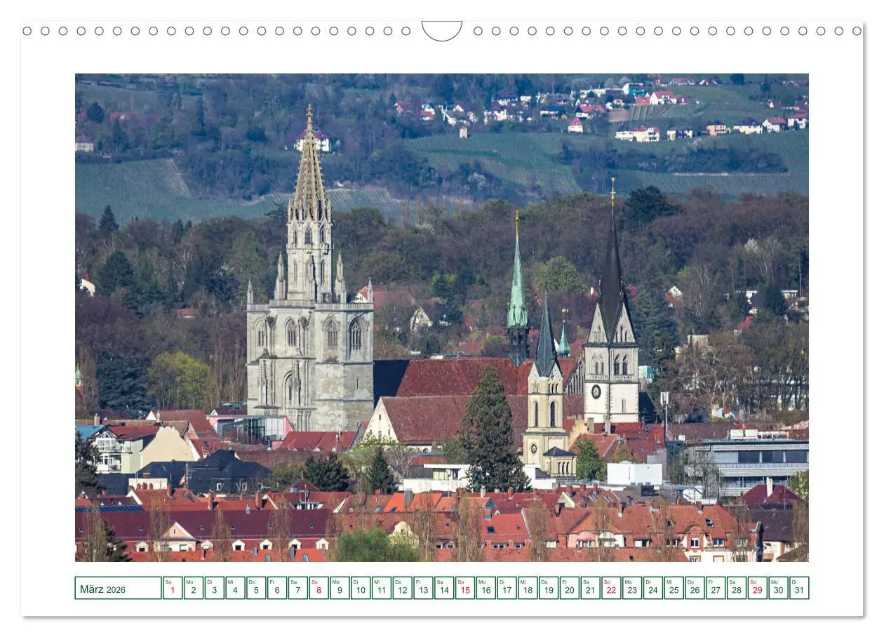 Bild: 9783457858394 | Konstanz - die größte Stadt am Bodensee (Wandkalender 2026 DIN A3...