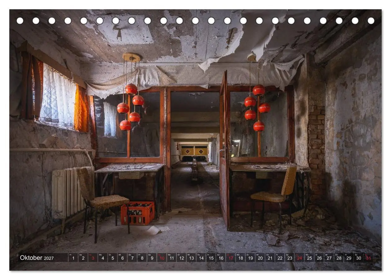 Bild: 9783569588394 | Faszination - Lost Places (Tischkalender 2027 DIN A5 quer),...