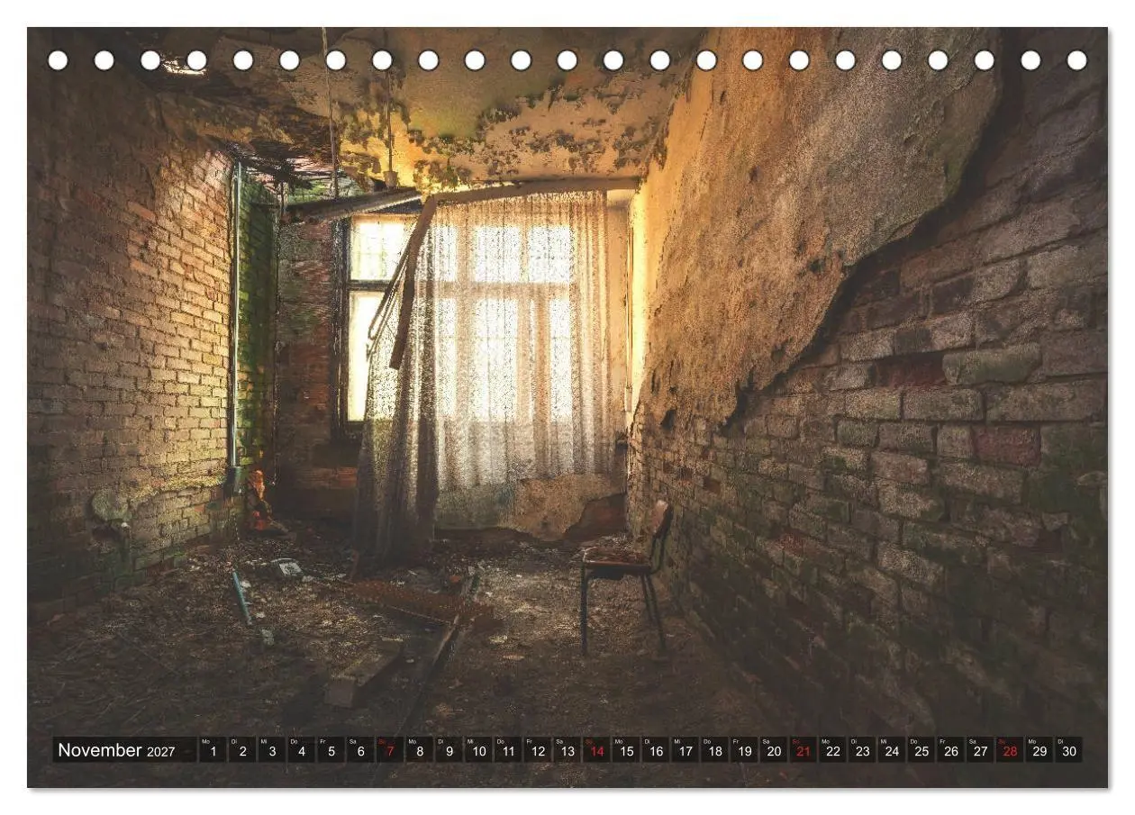 Bild: 9783569588394 | Faszination - Lost Places (Tischkalender 2027 DIN A5 quer),...