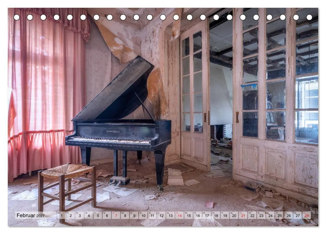 Bild: 9783569588394 | Faszination - Lost Places (Tischkalender 2027 DIN A5 quer),...