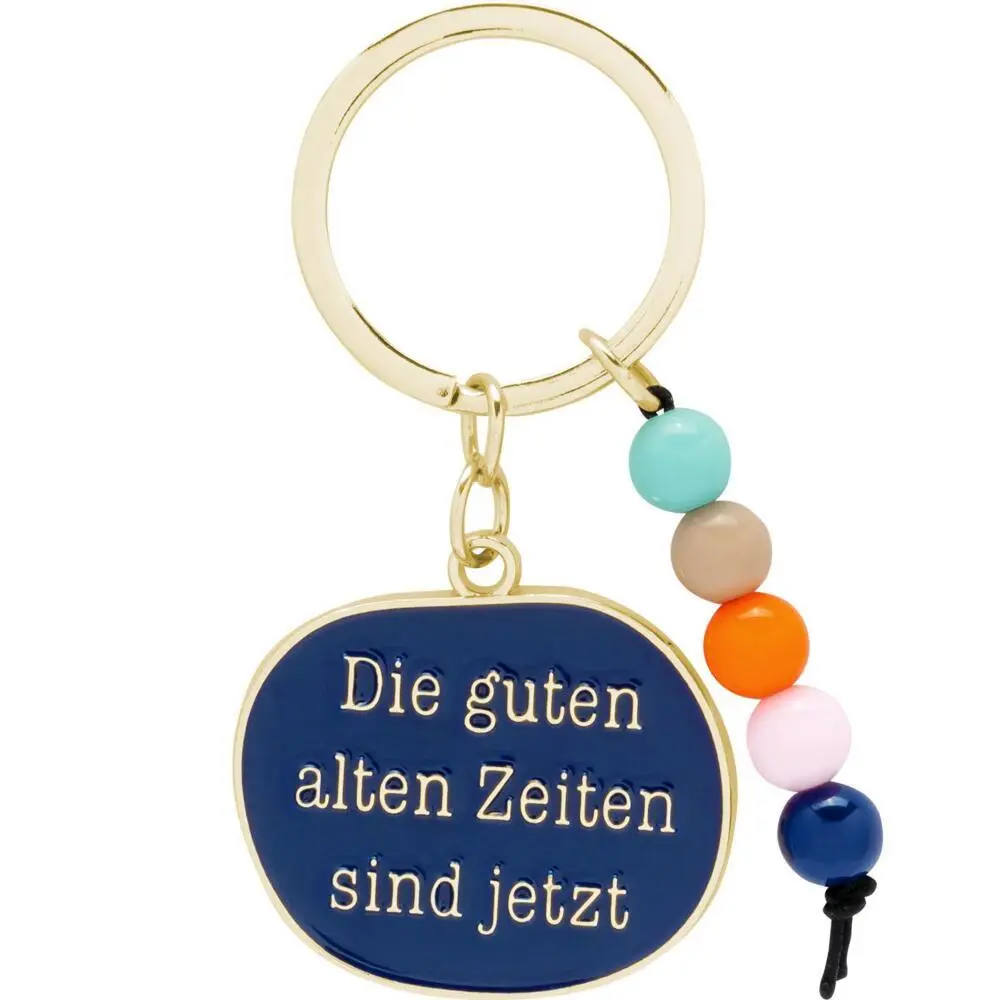 Schlüsselanhänger Motiv "Gute alte Zeiten"