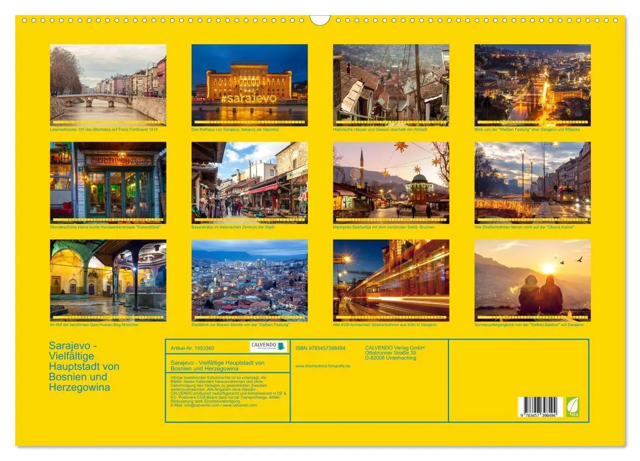 Bild: 9783457398494 | Sarajevo - Vielfältige Hauptstadt von Bosnien und Herzegowina...