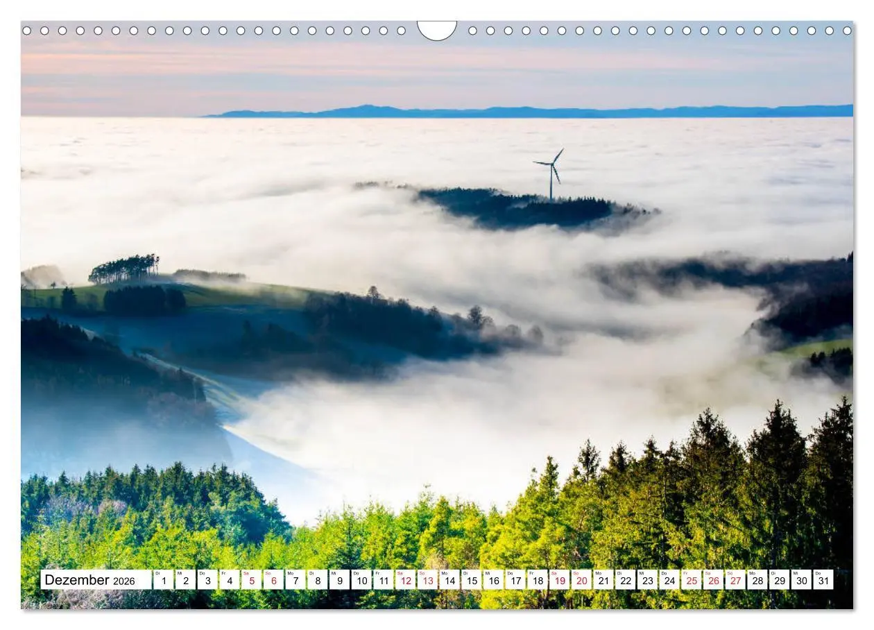 Bild: 9783457778494 | Idyllischer Schwarzwald (Wandkalender 2026 DIN A3 quer), CALVENDO...