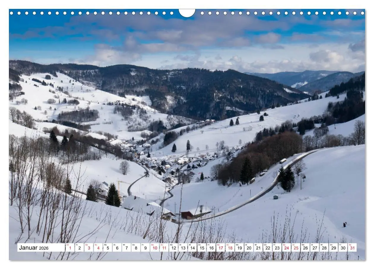 Bild: 9783457778494 | Idyllischer Schwarzwald (Wandkalender 2026 DIN A3 quer), CALVENDO...
