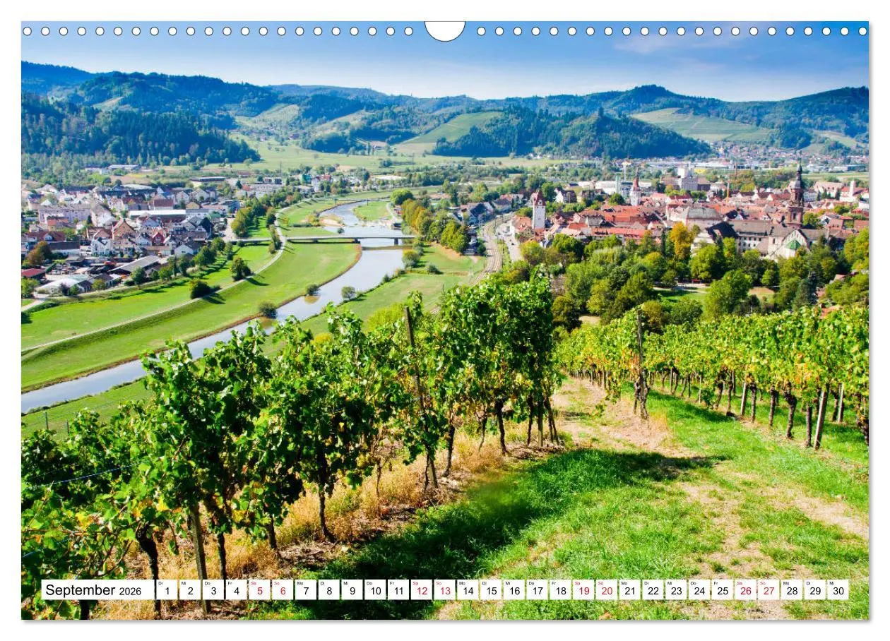 Bild: 9783457778494 | Idyllischer Schwarzwald (Wandkalender 2026 DIN A3 quer), CALVENDO...