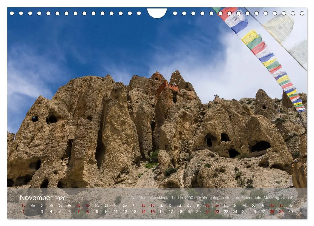 Bild: 9783457918494 | Buddhistische Klöster im Himalaya (Wandkalender 2026 DIN A4 quer),...