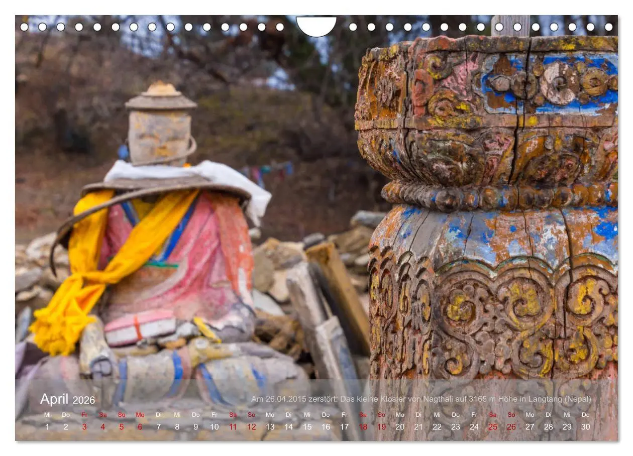 Bild: 9783457918494 | Buddhistische Klöster im Himalaya (Wandkalender 2026 DIN A4 quer),...